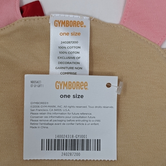 𝅺Gymboree Reindeer Bib - Picture 3 of 3